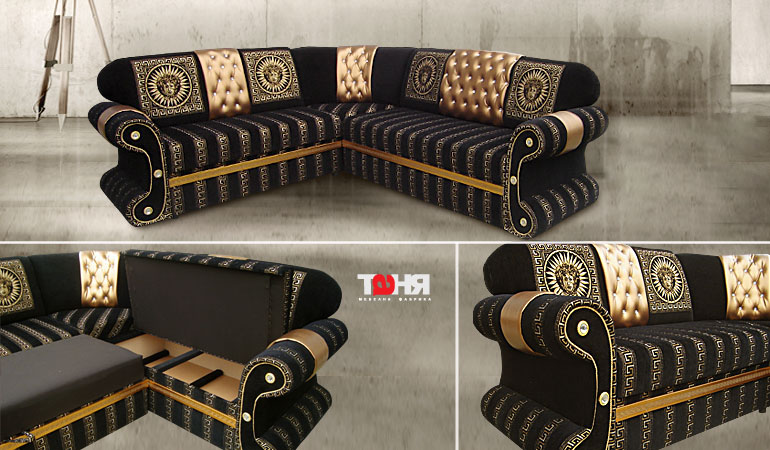 Versache 7 slide gold
